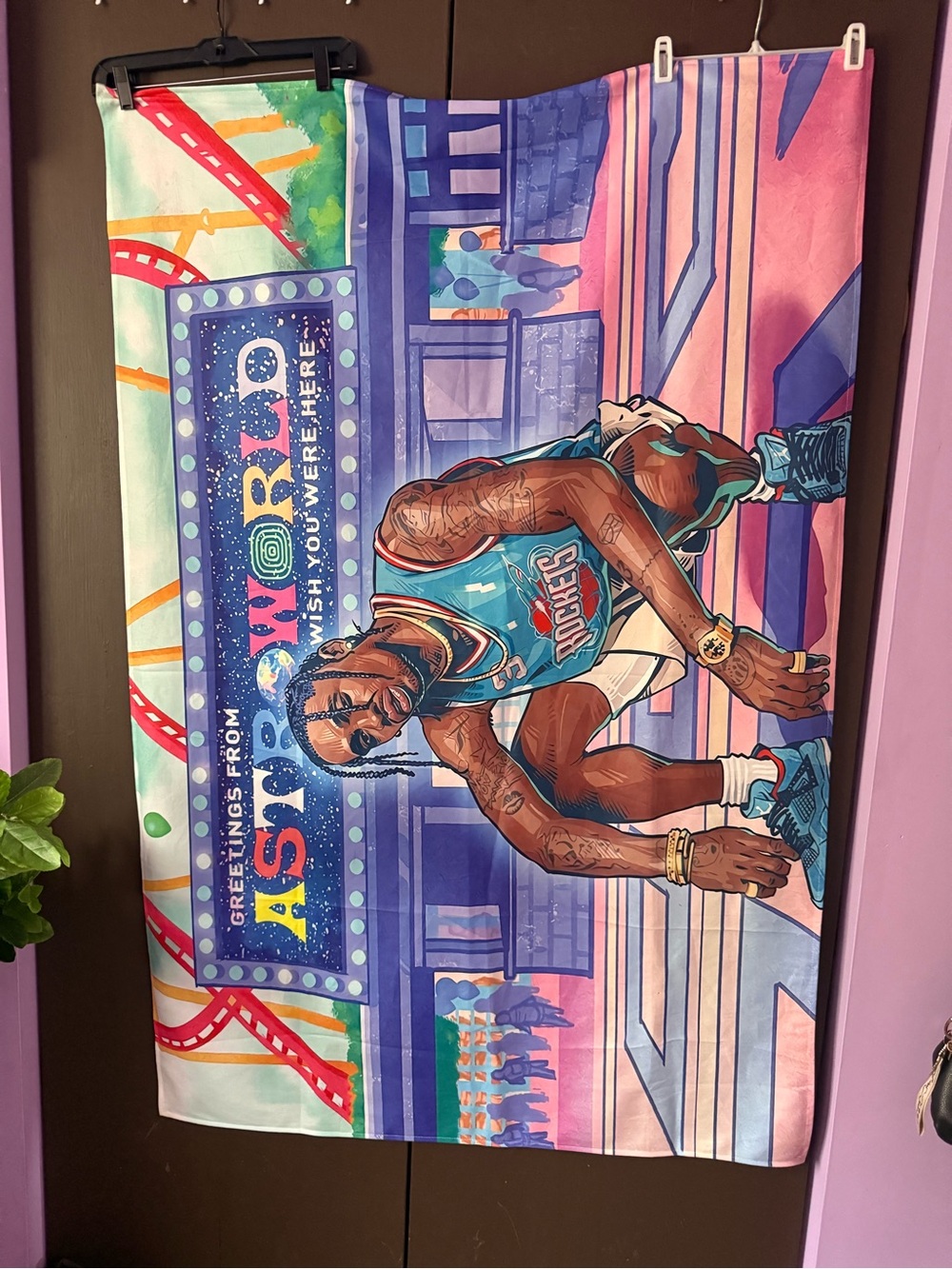 Travis Scott ASTROWORLD Rolling Loud Wish You Were Here Tapestry